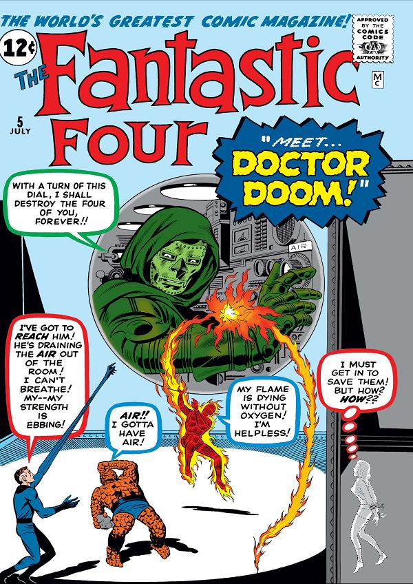 Fantastic Four #5  cover