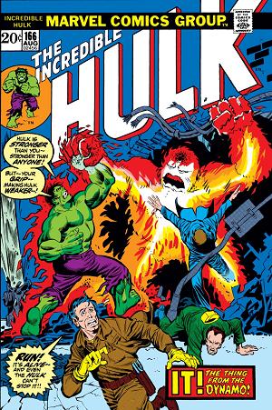 Incredible Hulk #166  cover