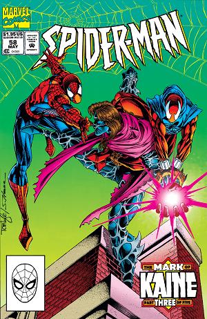 Spider-Man #58 cover