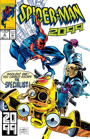 Spider-Man 2099 #4  cover