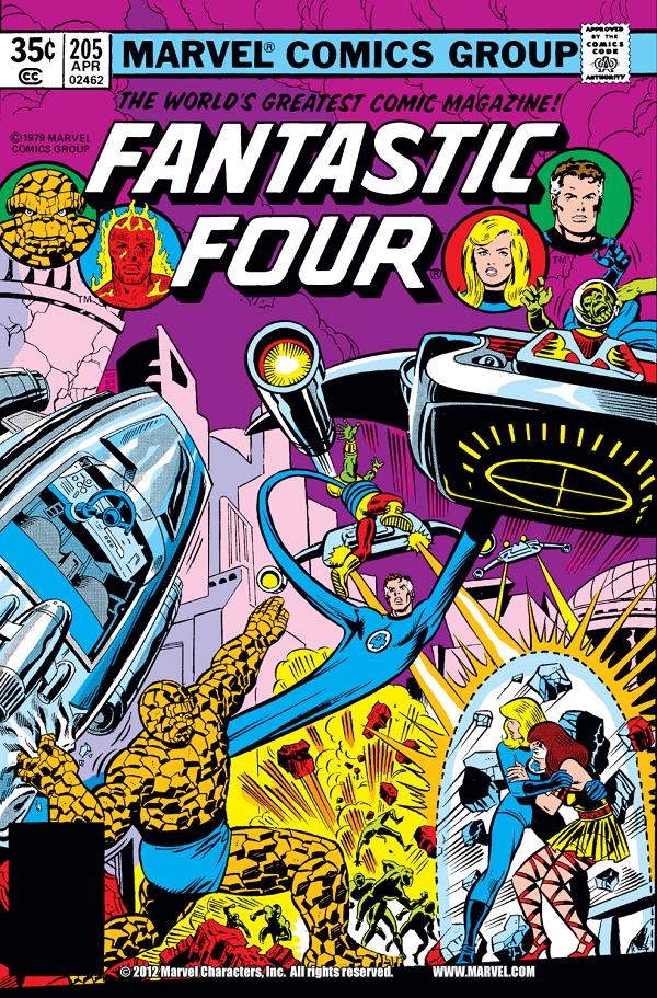 Fantastic Four #205  cover