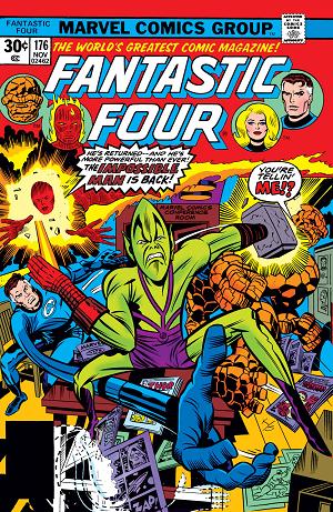 Fantastic Four #176  cover