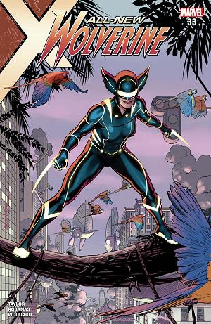 All-New Wolverine #33 cover