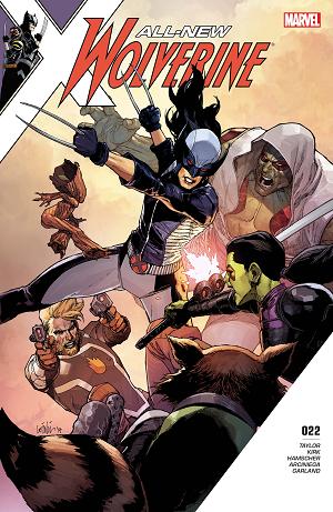 All-New Wolverine #22 cover