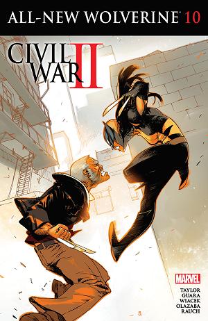 All-New Wolverine #10  cover