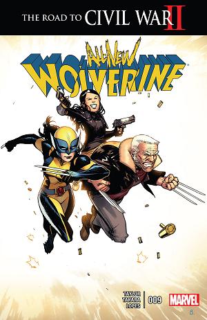 All-New Wolverine #9  cover