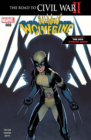 All-New Wolverine #8  cover