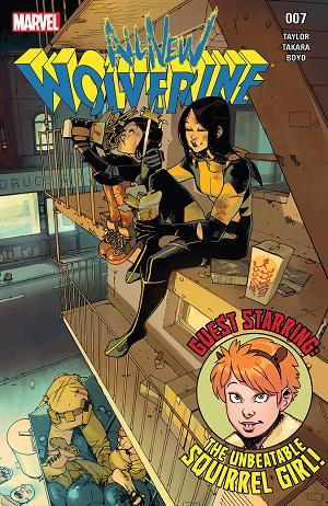 All-New Wolverine #7  cover