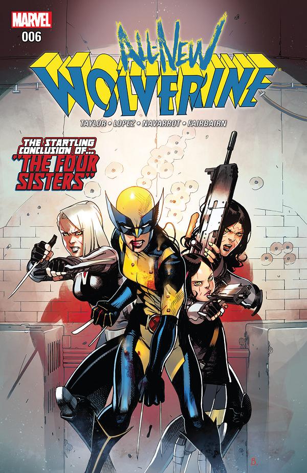 All-New Wolverine #6  cover
