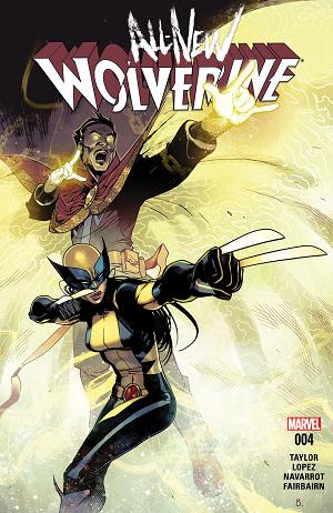 All-New Wolverine #4  cover