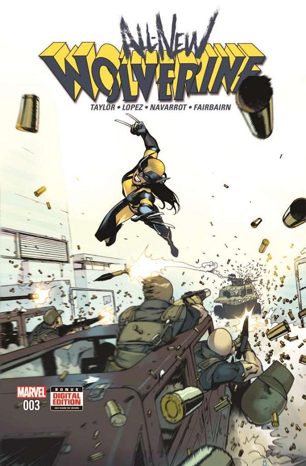 All-New Wolverine #3  cover