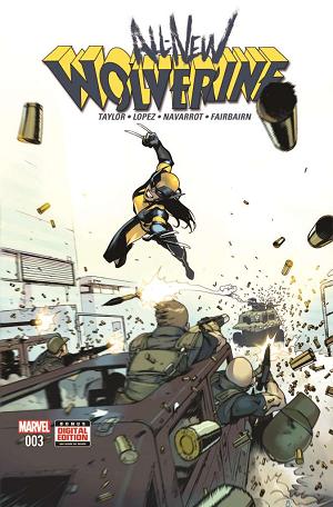 All-New Wolverine #3  cover
