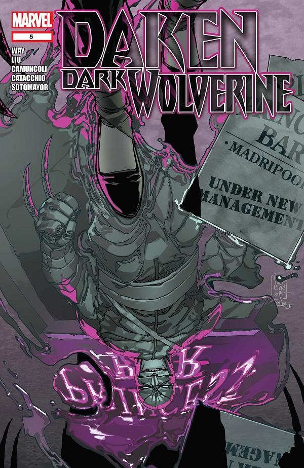 Daken: Dark Wolverine #5  cover