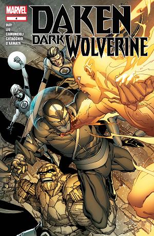 Daken: Dark Wolverine #4 cover