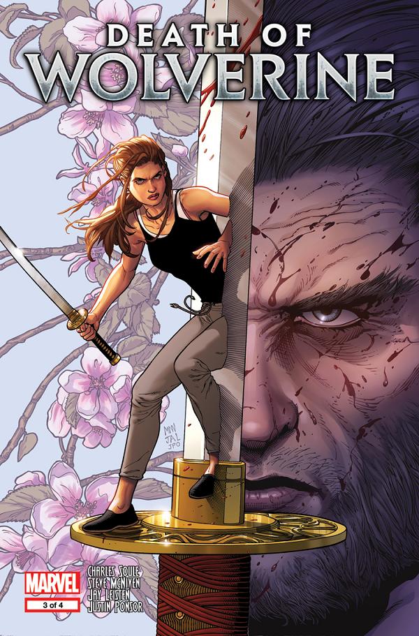 Death Of Wolverine #3  cover