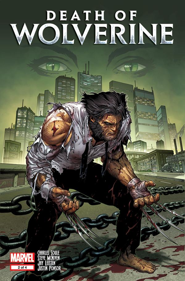 Death Of Wolverine #2  cover