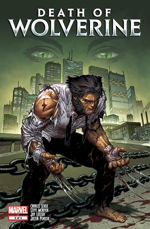 Death Of Wolverine #2 cover