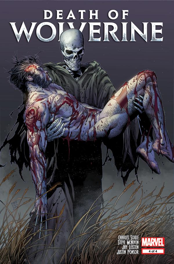 Death Of Wolverine #4  cover