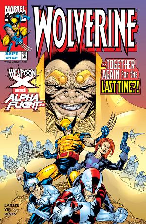 Wolverine #142 cover