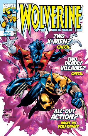 Wolverine #140  cover