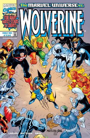 Wolverine #134 cover