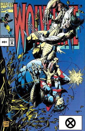 Wolverine #81  cover