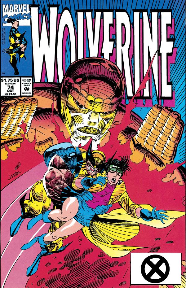Wolverine #74 cover