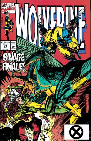 Wolverine #71 cover