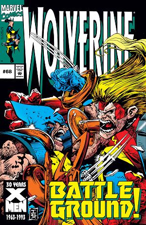 Wolverine #68  cover