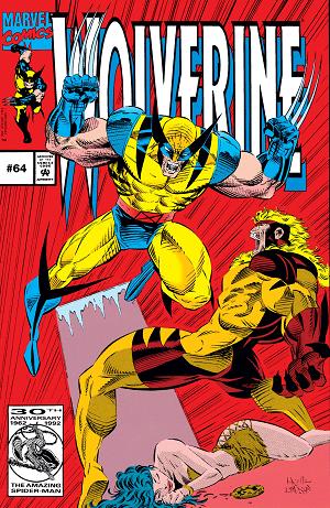 Wolverine #64 cover