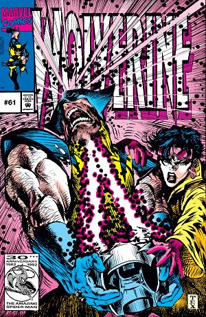 Wolverine #61  cover