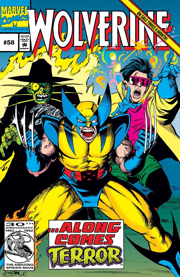 Wolverine #58  cover