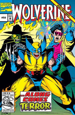 Wolverine #58  cover