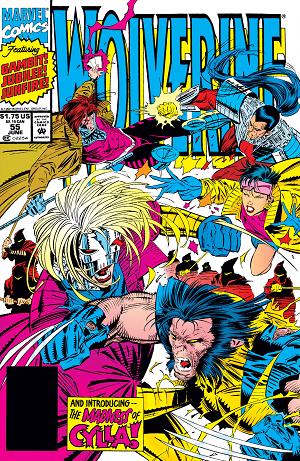 Wolverine #55  cover