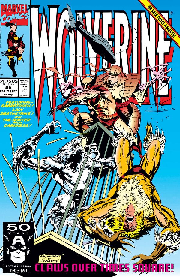 Wolverine #45  cover