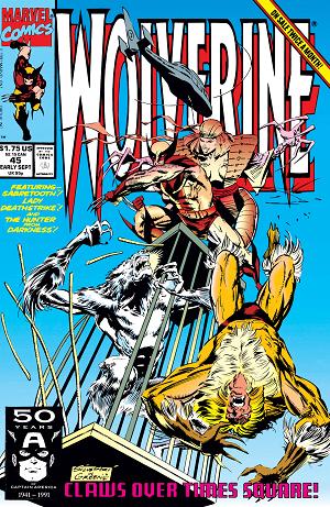 Wolverine #45  cover