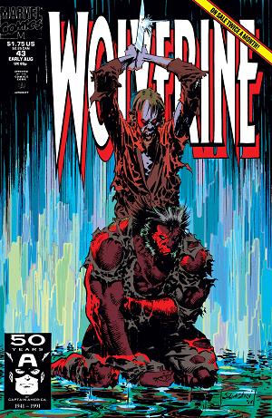 Wolverine #43  cover