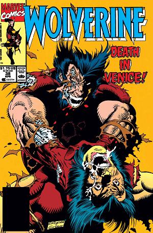 Wolverine #38  cover