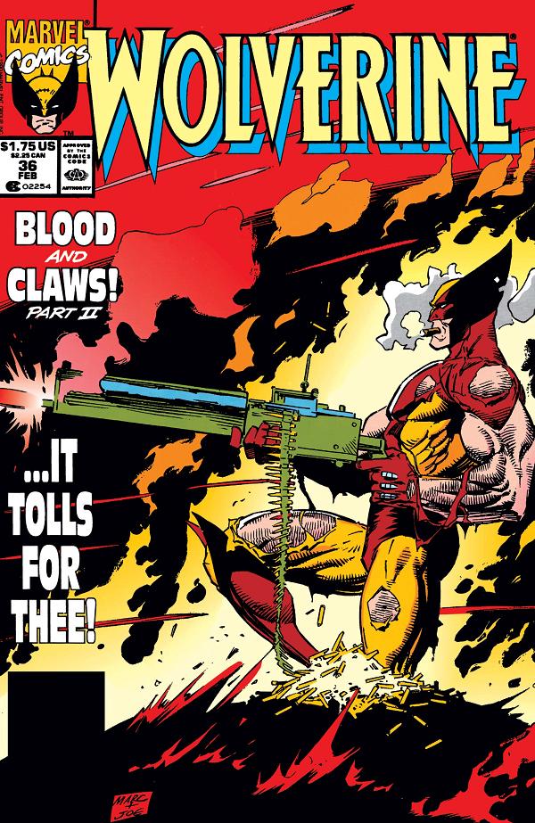 Wolverine #36  cover