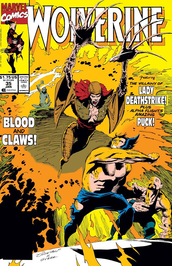 Wolverine #35  cover