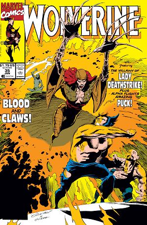 Wolverine #35  cover