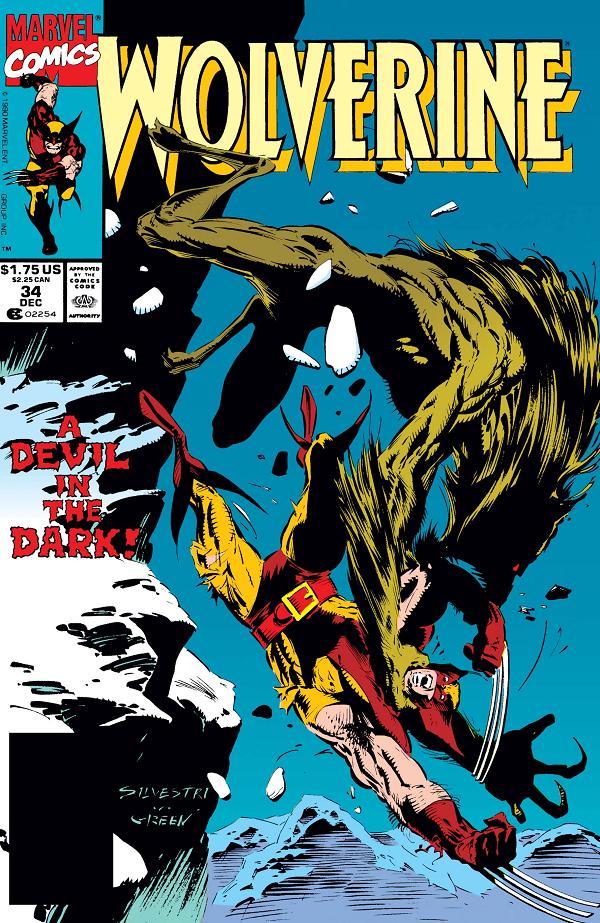 Wolverine #34  cover