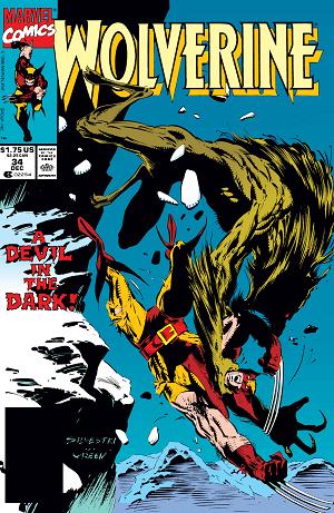 Wolverine #34  cover