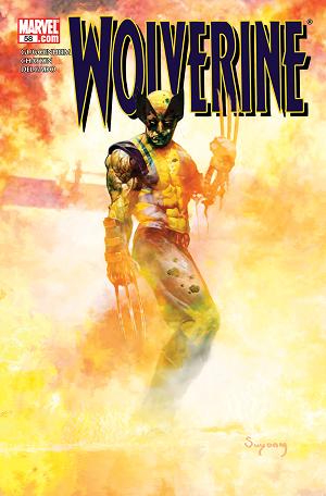 Wolverine #58  cover