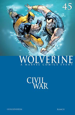 Wolverine #45  cover