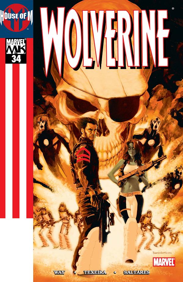 Wolverine #34 cover