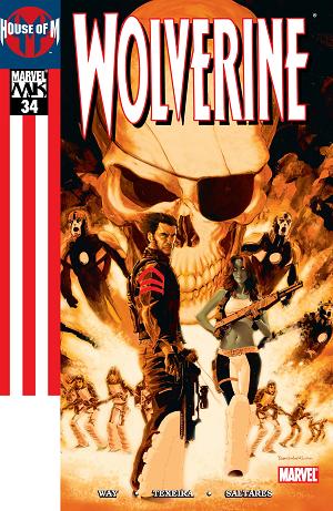 Wolverine #34 cover