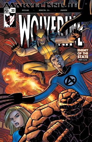 Wolverine #22  cover
