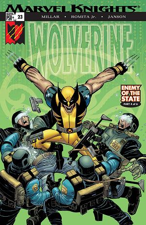 Wolverine #23  cover