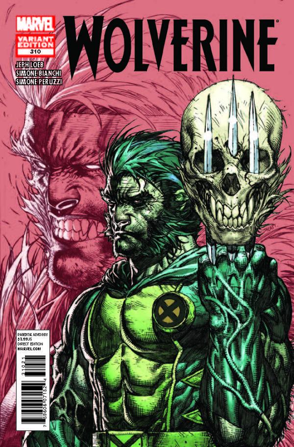 Wolverine #310  cover